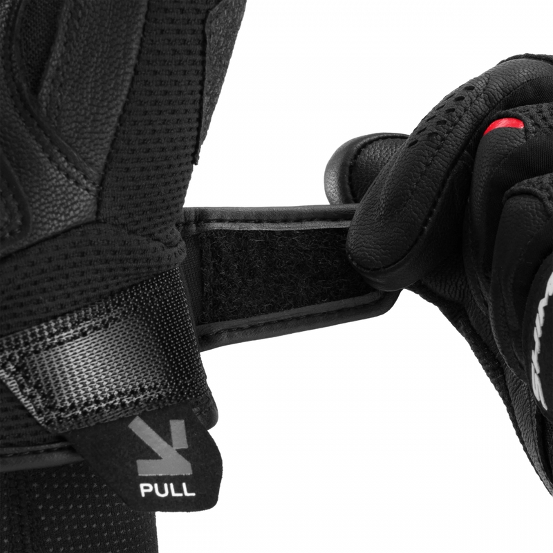 Rukavice na motorku Shima Spark 3.0 čierno-červené