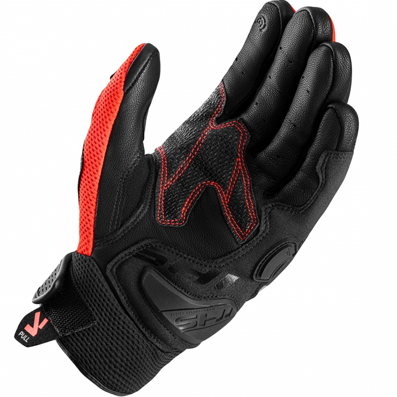 Rukavice na motorku Shima Spark 3.0 fluo červené