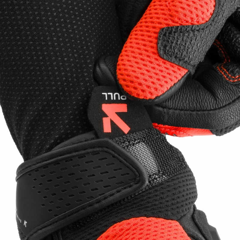 Rukavice na motorku Shima Spark 3.0 fluo červené