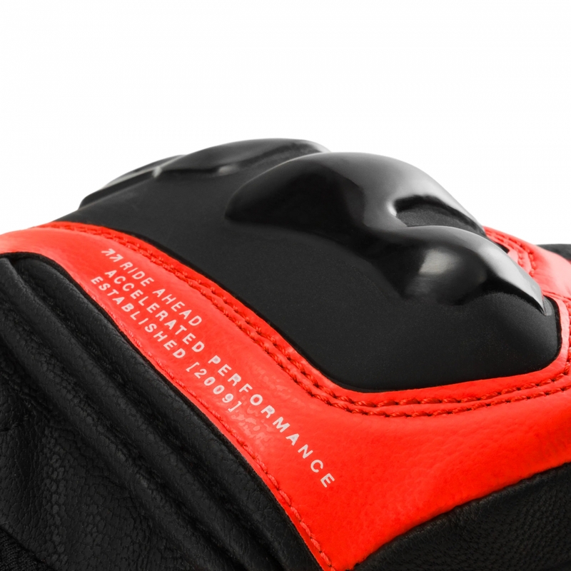Rukavice na motorku Shima Spark 3.0 fluo červené
