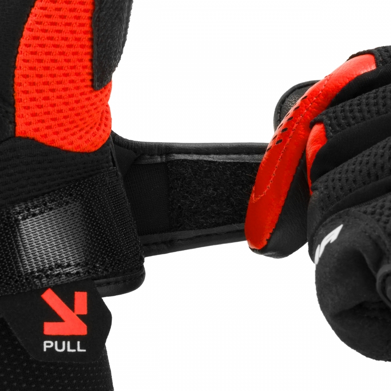 Rukavice na motorku Shima Spark 3.0 fluo červené