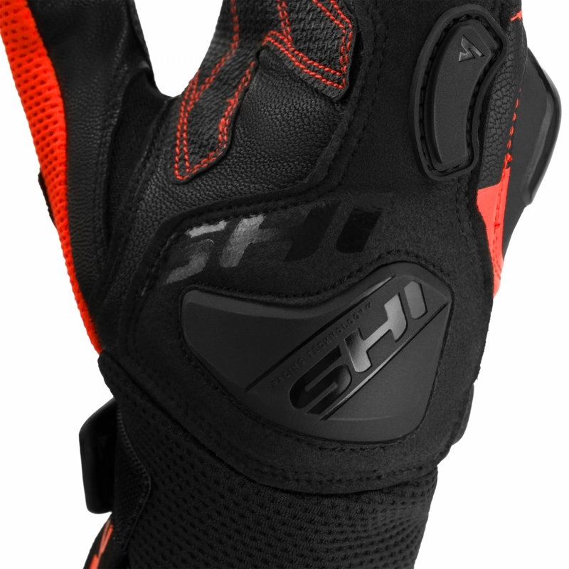 Rukavice na motorku Shima Spark 3.0 fluo červené