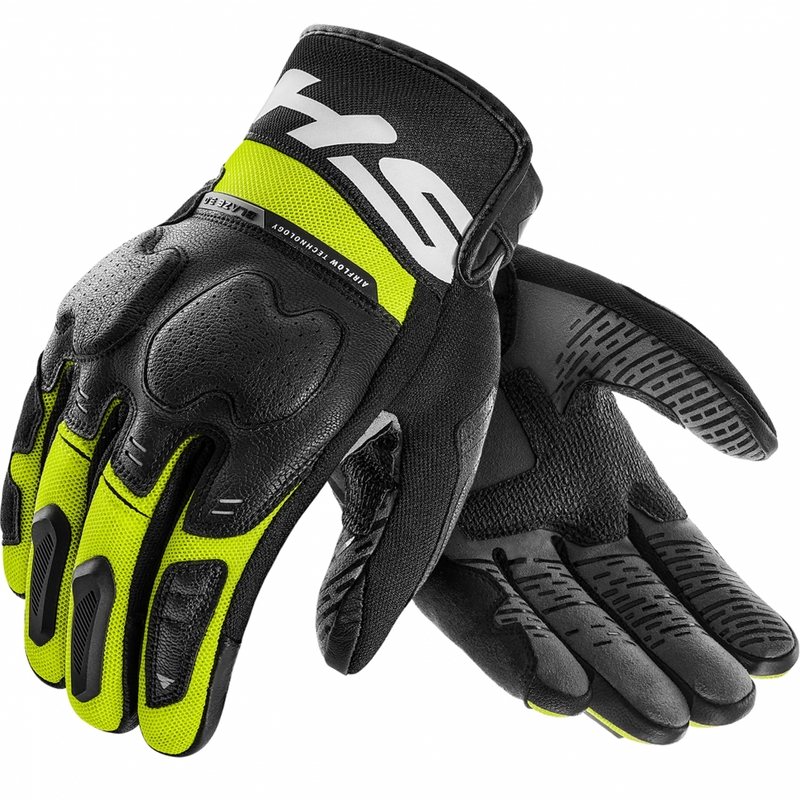 Rukavice na motorku Shima Blaze 3.0 fluo žlté