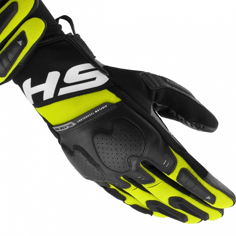 Rukavice na motorku Shima Blaze 3.0 fluo žlté