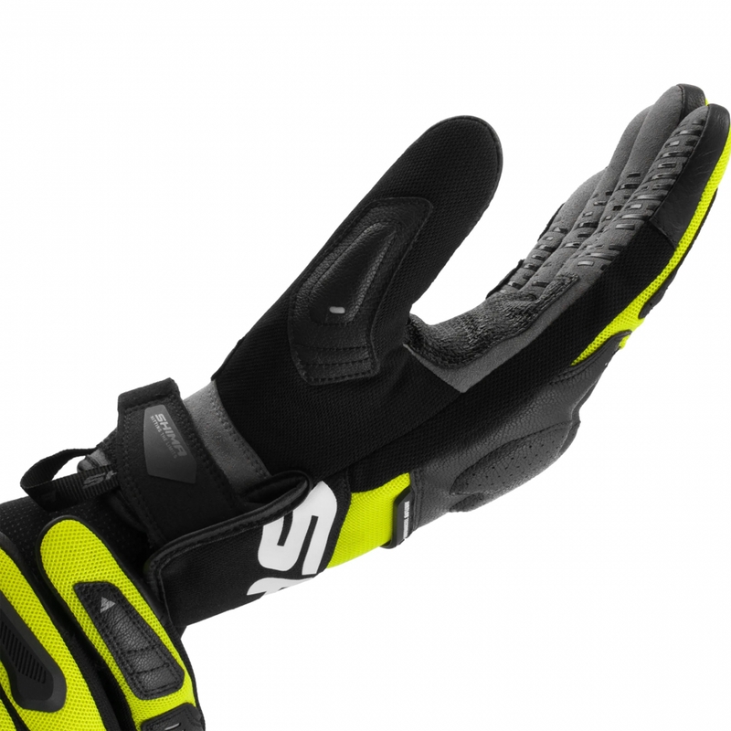 Rukavice na motorku Shima Blaze 3.0 fluo žlté