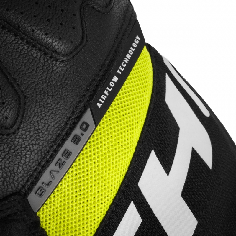 Rukavice na motorku Shima Blaze 3.0 fluo žlté