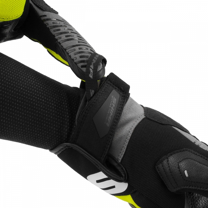 Rukavice na motorku Shima Blaze 3.0 fluo žlté