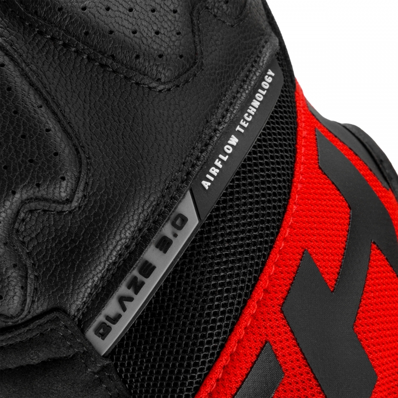 Rukavice na motorku Shima Blaze 3.0 červené