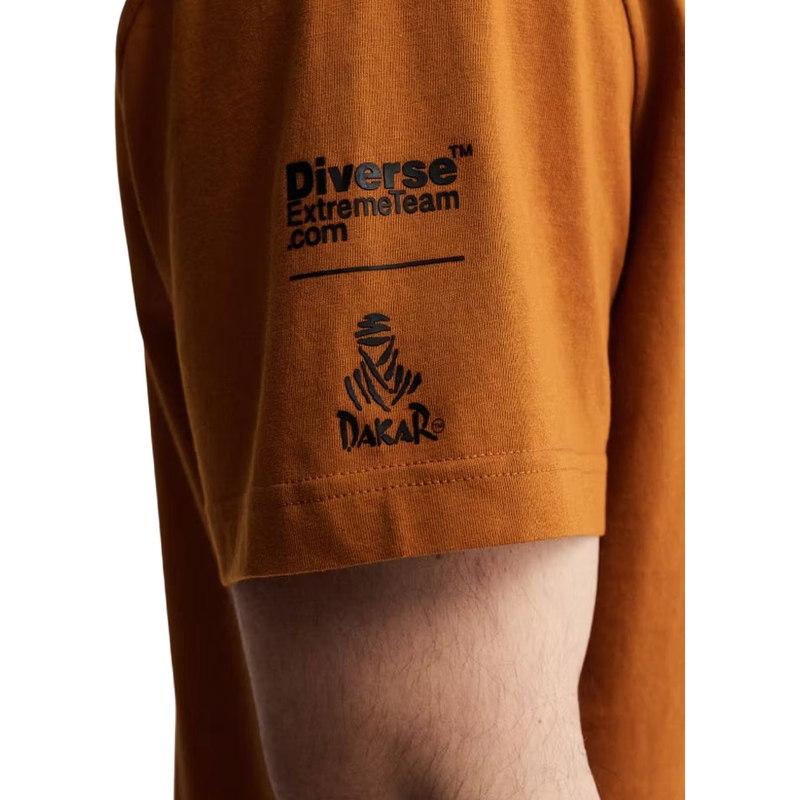 Tričko Dakar Logo 263 hnedé