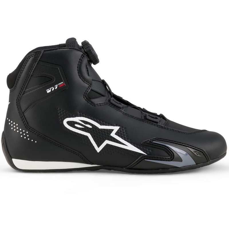 Topánky na motorku Alpinestars Zeler čierno-biele