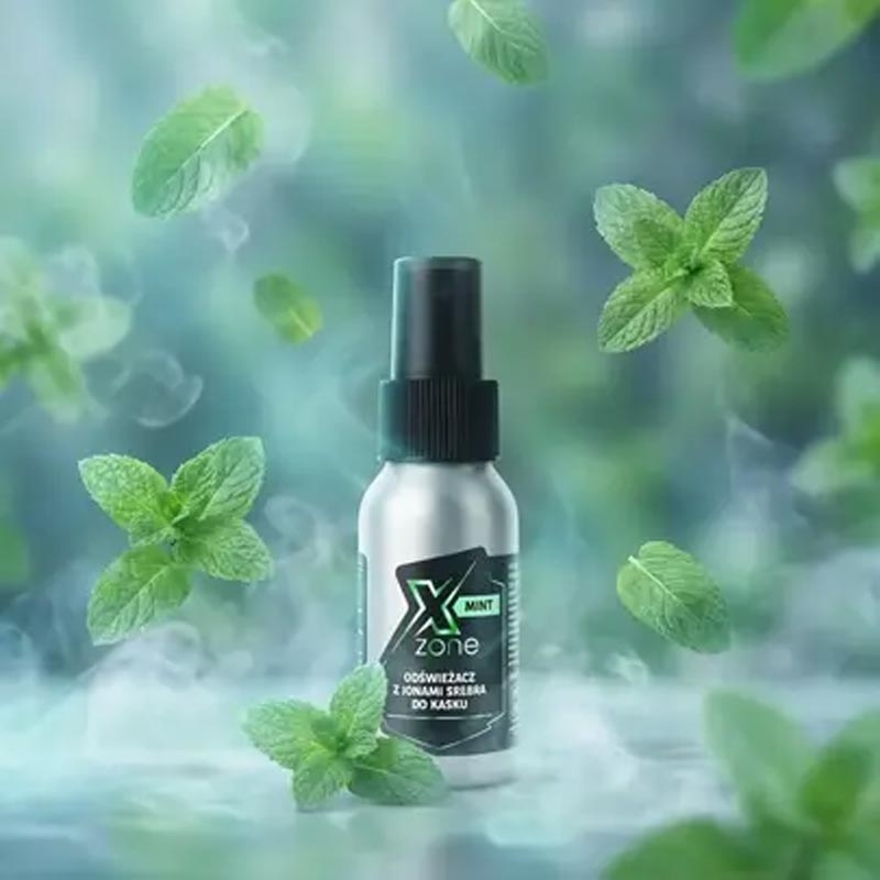 Osviežovač interiéru prilby s iónmi striebra 50 ml mäta