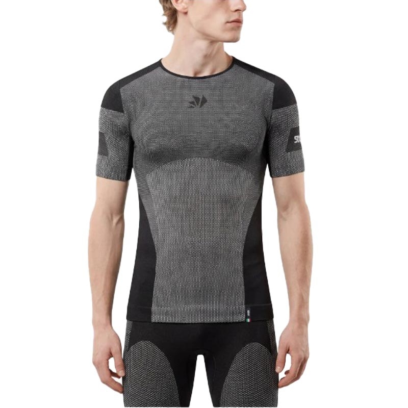 Funkčné tričko SIXS BT TS1L V2 čierny carbon