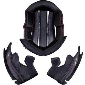 Náhradný interiér helmy na motorku MT Atom 2 SV čierny