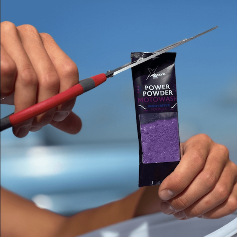 Práškový šampón na motorku XzoneRide Power Powder-Moto Wash 60 g