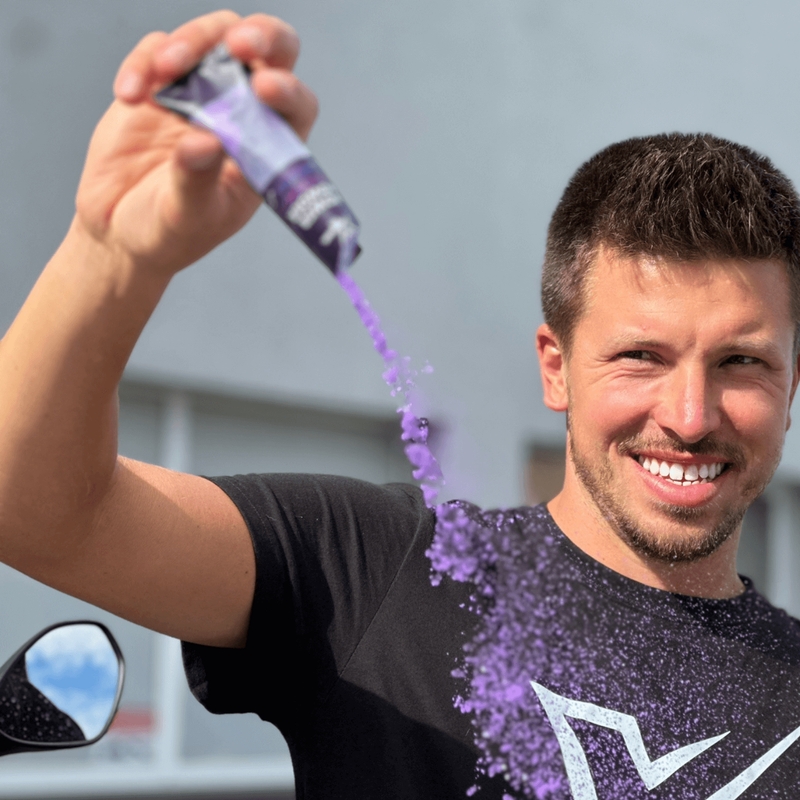 Práškový šampón na motorku XzoneRide Power Powder-Moto Wash 60 g