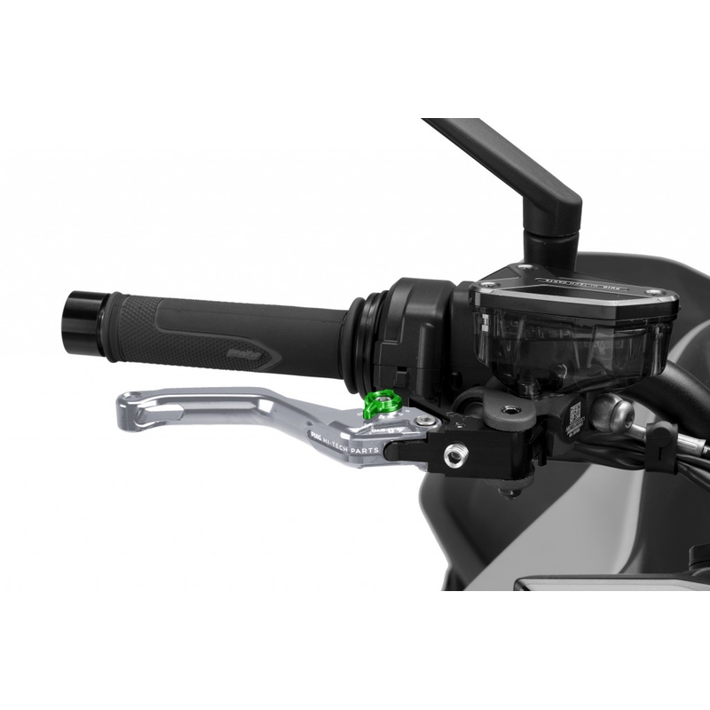 Páčka brzdy bez adaptéra PUIG 4.0 krátke titan/green