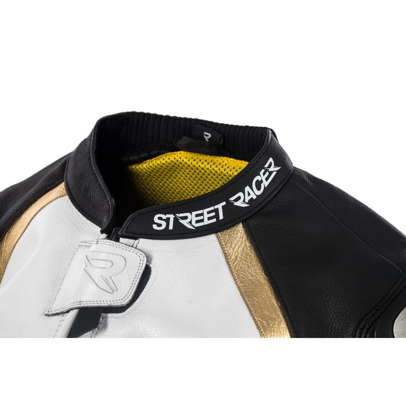 Dámska kombinéza Street Racer Kiara čierno-bielo-zlatá