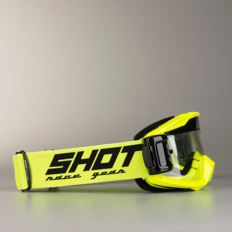 Motokrosové okuliare Shot Assault Roll-Off fluorescenčno žlté