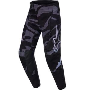 Motokrosové nohavice Alpinestars Techstar limitovaná edícia Beast Coast šedo-čierno-oranžové