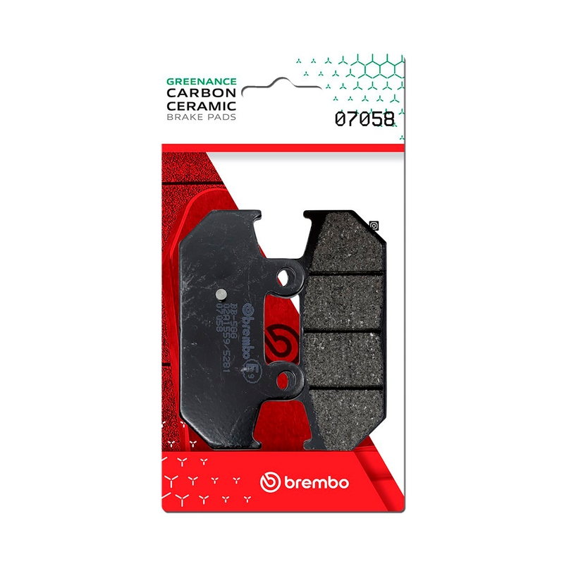 Brzdové obloženie BREMBO CC SCOOTER pre SUZUKI AN 400 Burgman 2007-2023, SUZUKI AN 650 Burgman / Executive 2002-2020