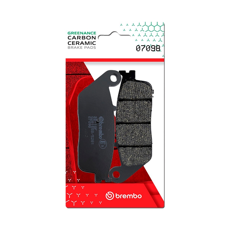 Brzdové obloženie BREMBO CC SCOOTER pre KYMCO Xciting 500 2004-2015, KYMCO Xciting 400 / S / VS 2012-2014