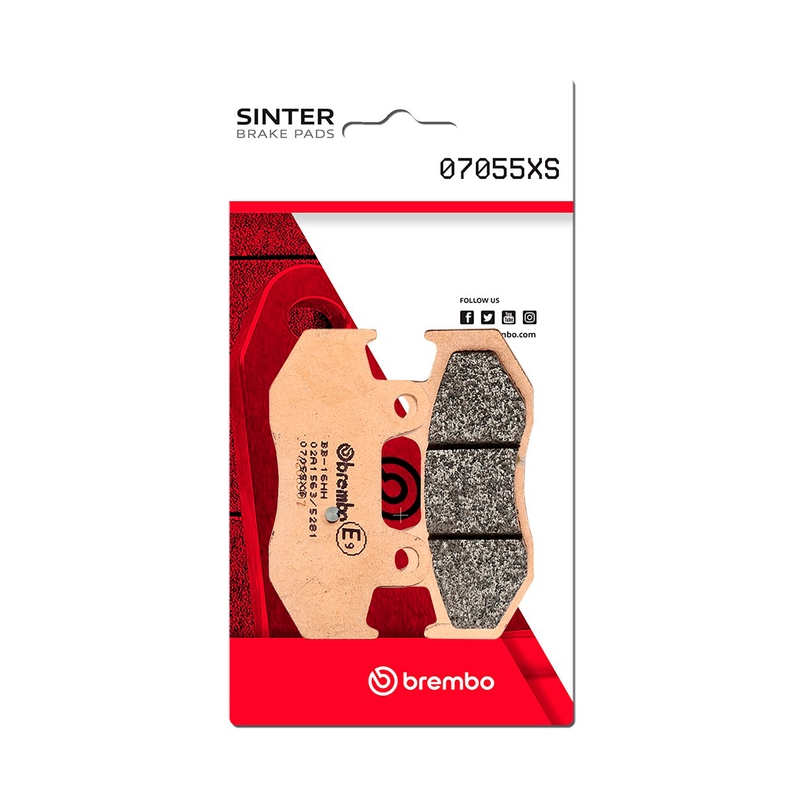 Brzdové obloženie BREMBO pre SUZUKI AN 250 Burgman 2004-2006, SUZUKI AN 400 Burgman 2001-2006