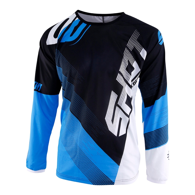 Motokrosový dres Shot DEVO Ultimate čierno-modrý