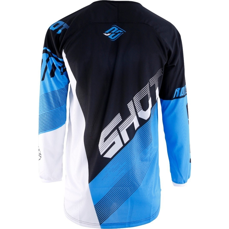 Motokrosový dres Shot DEVO Ultimate čierno-modrý