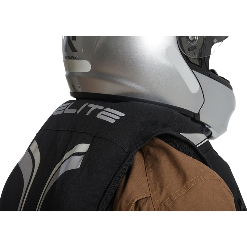Airbagová vesta Helite Double Turtle Hivis zeleno-žltá