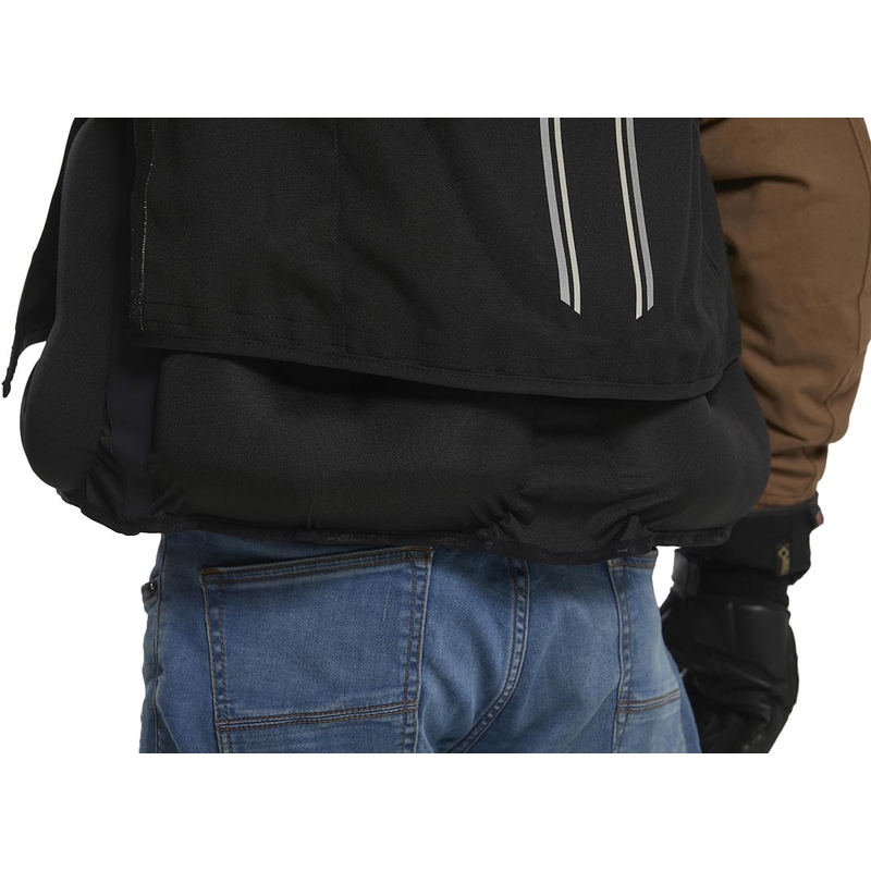 Airbagová vesta Helite Double Turtle Hivis zeleno-žltá
