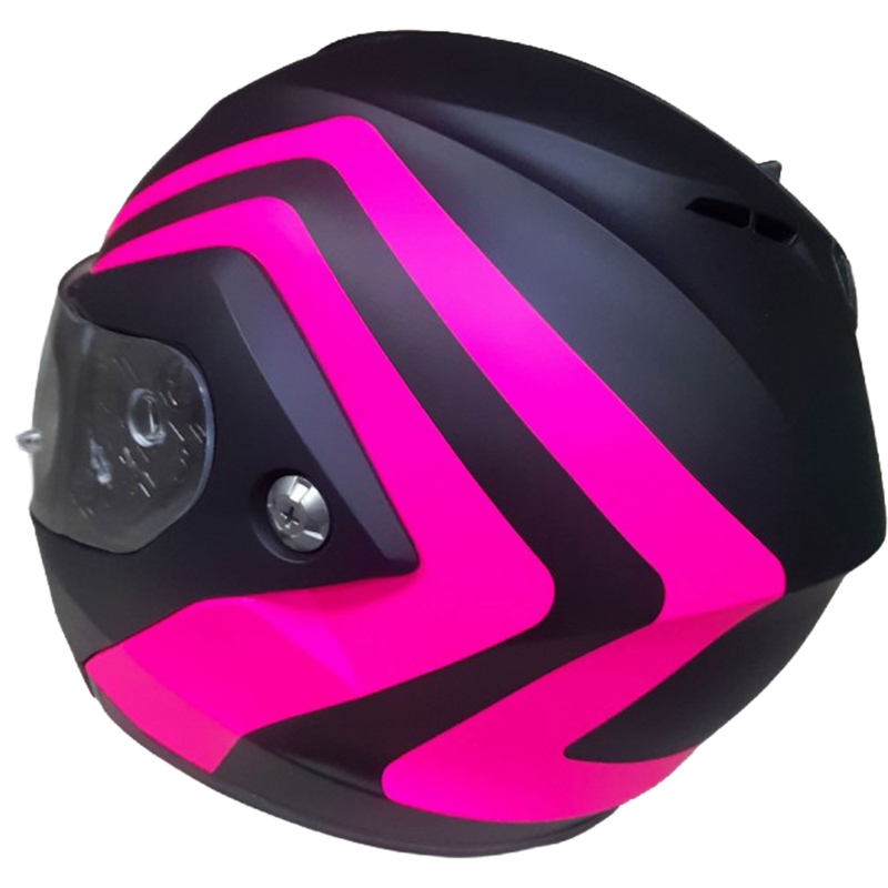 Vyklápacia helma na motorku HJC C91N Nepos MC8SF čierno-ružová