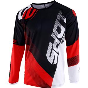 Motokrosový dres Shot DEVO Ultimate čierno-červený