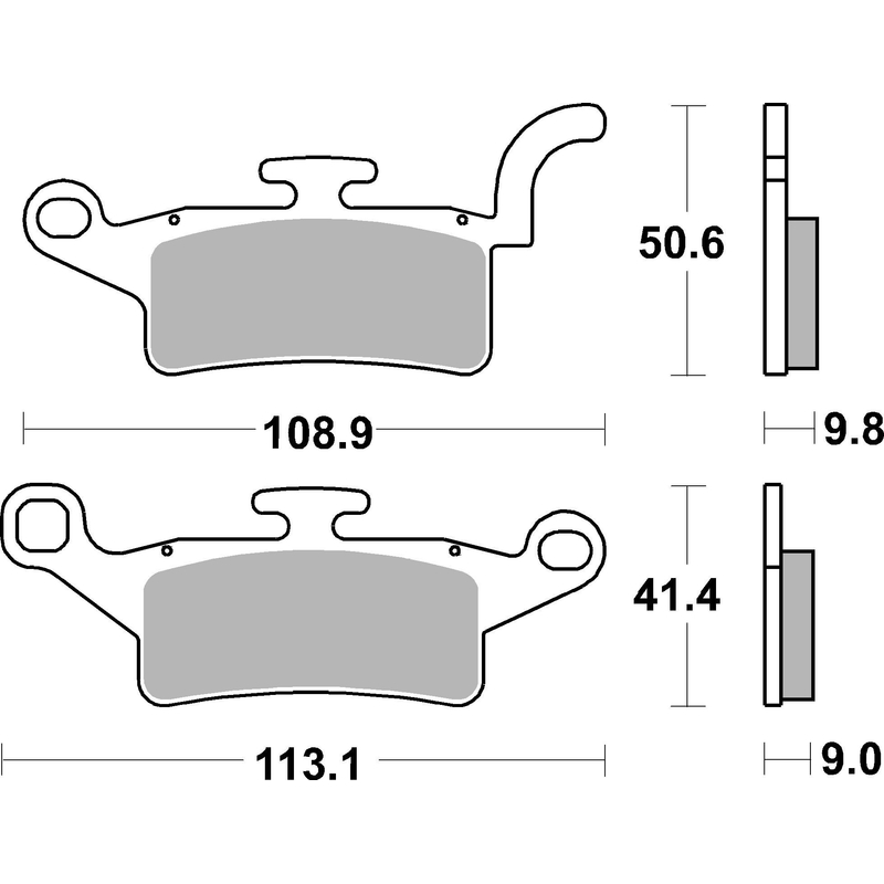 Brzdové obloženie BREMBO CC SCOOTER