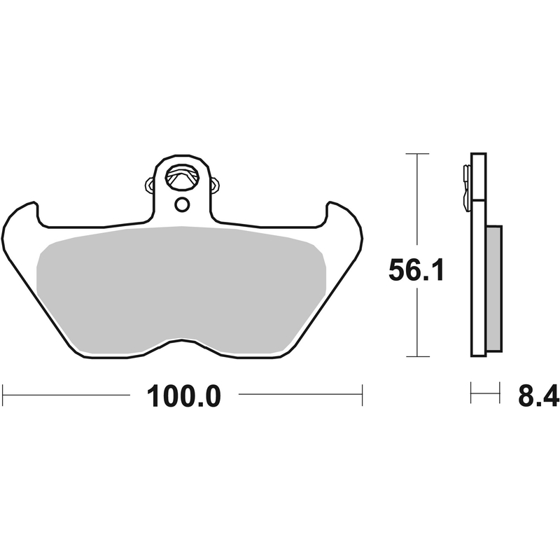 Brzdové obloženie BREMBO