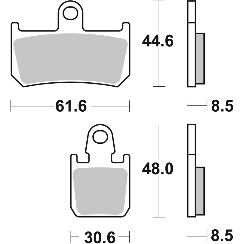 Brzdové obloženie BREMBO