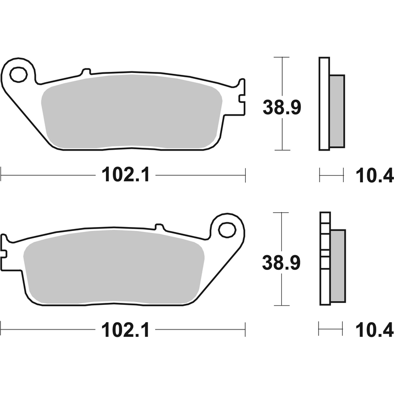 Brzdové obloženie BREMBO