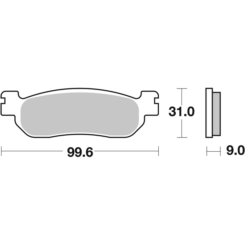 Brzdové obloženie BREMBO
