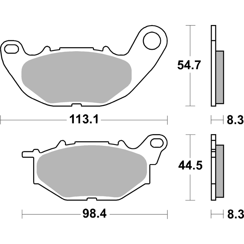 Brzdové obloženie BREMBO