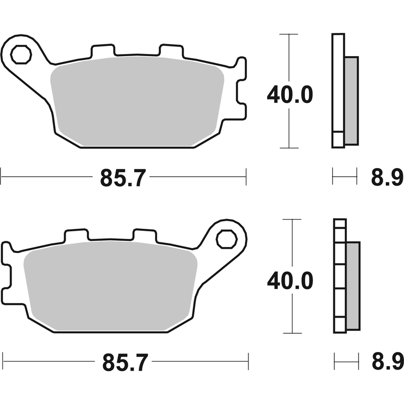 Brzdové obloženie BREMBO