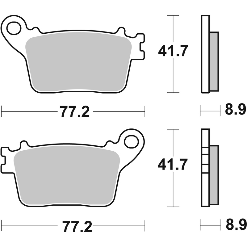 Brzdové obloženie BREMBO