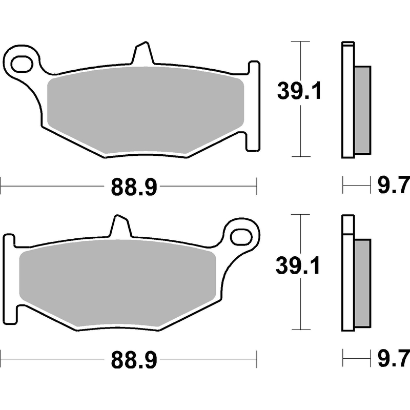 Brzdové obloženie BREMBO