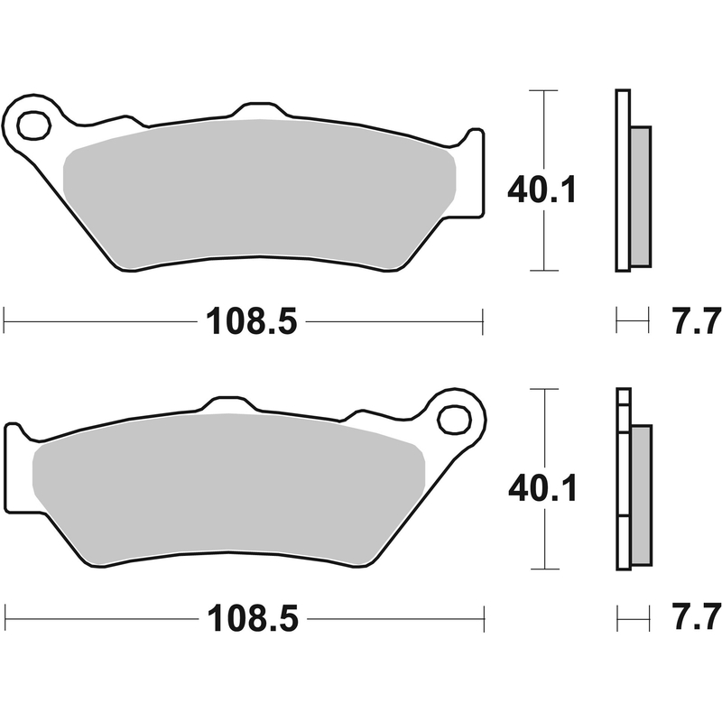 Brzdové obloženie BREMBO