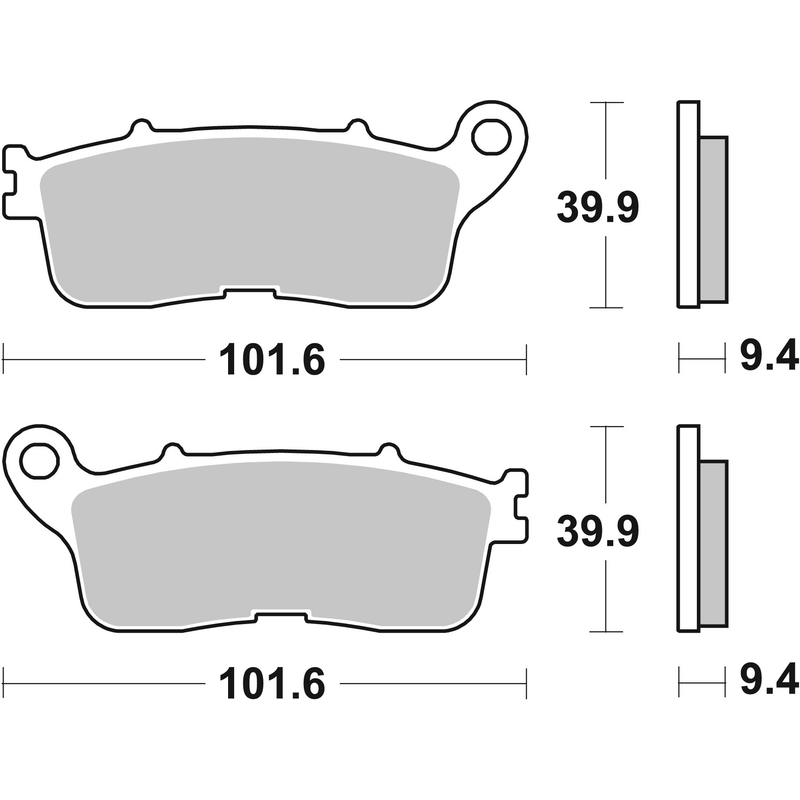 Brzdové obloženie BREMBO