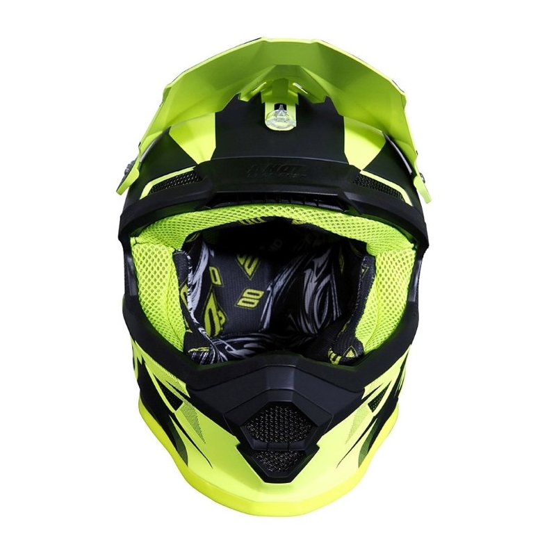 Detská motokrosová prilba Shot Ultimate čierno-fluorescenčno žltá výpredaj