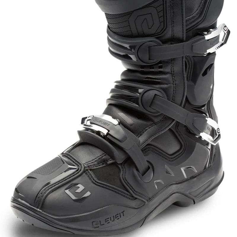Motokrosové topánky Eleveit X-Legend EVO čierno-čierne