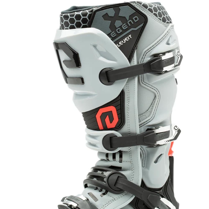 Motokrosové topánky Eleveit X-Legend EVO čierno-šedé