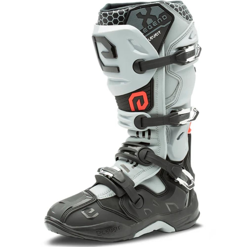 Motokrosové topánky Eleveit X-Legend EVO čierno-šedé