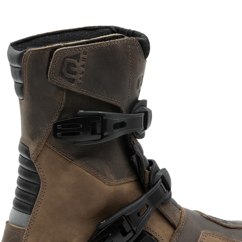 Topánky na motorku Eleveit X Land ADV Low E-Dry hnedé