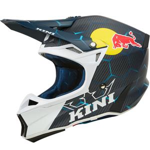 Motokrosová prilba KINI Red Bull MXC2 2.0 modro-biela