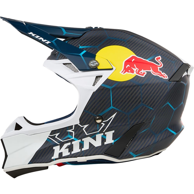 Motokrosová prilba KINI Red Bull MXC2 2.0 modro-biela